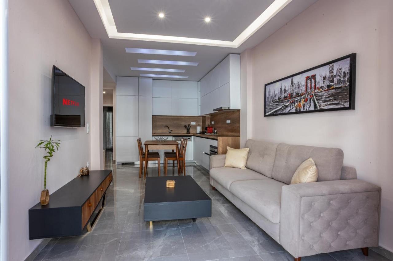 Luxury Downtown Apartment E1 Szaloniki Kültér fotó